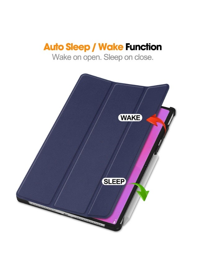 Case for Lenovo  Yoga Tab Plus 12.7 inch, Lightweight Hard Shell Folio Slim Smart Protective Cover with Multi-Angle Stand - Image 4